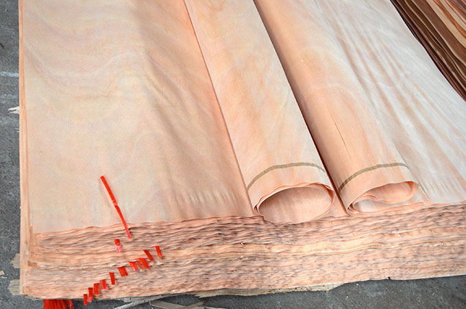 Peach blossom core veneer