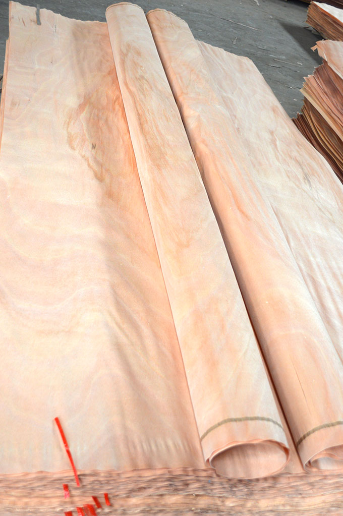 Peach blossom core veneer