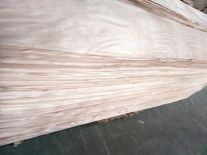 Lacquer wood veneer